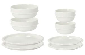 Zone Denmark B&iacute;l&aacute; porcel&aacute;nov&aacute; sada n&aacute;dob&iacute; Eau