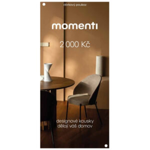 momenti Designov&yacute; e-poukaz 2000 Kč