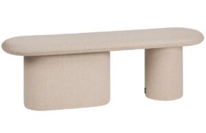 noo.ma B&eacute;žov&aacute; čalouněn&aacute; lavice Rull 130 cm