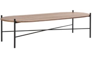 noo.ma Ořechov&yacute; konferenčn&iacute; stolek Toglan 115 x 50 cm