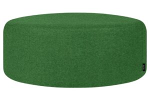 noo.ma Zelen&yacute; čalouněn&yacute; puf Folk 70 cm