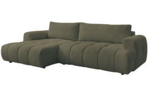 Bobochic Paris Zelen&aacute; boucl&eacute; rozkl&aacute;dac&iacute; pohovka Fuji 292 cm