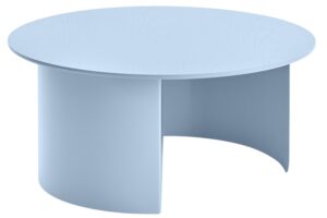 FEST Amsterdam Světle modr&yacute; konferenčn&iacute; stolek Plateau 75 cm