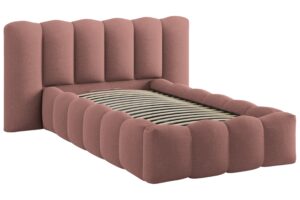 Micadoni Růžov&aacute; postel Lupine 90 x 200 cm s &uacute;ložn&yacute;m prostorem