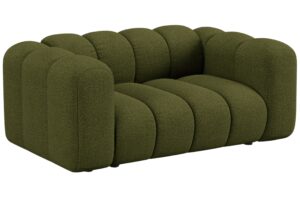 Micadoni Zelen&aacute; boucl&eacute; dvoum&iacute;stn&aacute; pohovka Lupine 170 cm