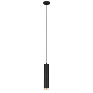 Nova Luce Čern&eacute; zavěsn&eacute; světlo Nessi 6 cm