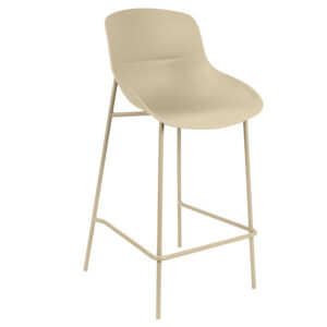 Somcasa B&eacute;žov&aacute; plastov&aacute; barov&aacute; židle Fabian 66 cm