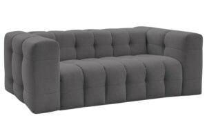 Bobochic Paris Tmavě &scaron;ed&aacute; rozkl&aacute;dac&iacute; pohovka Cloud 228 cm