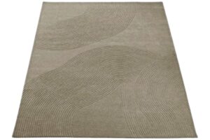 Bolia Tmavě b&eacute;žov&yacute; vlněn&yacute; koberec Zen 250 x 350 cm