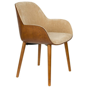 Dutchbone B&eacute;žov&aacute; čalouněn&aacute; j&iacute;deln&iacute; židle TAYLOR