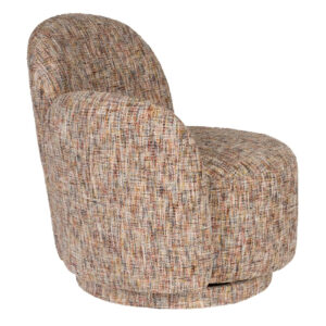 Dutchbone B&eacute;žov&eacute; otočn&eacute; křeslo ROSE