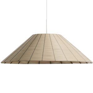 Kave Home B&eacute;žov&eacute; st&iacute;nidlo z uměl&eacute;ho ratanu Saranella ⌀ 70 cm
