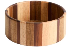 Kave Home Dřevěn&aacute; miska Nover 25 cm