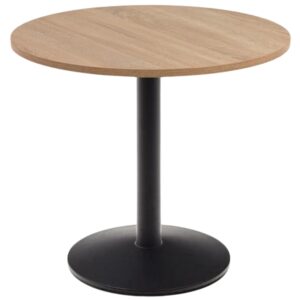 Př&iacute;rodn&iacute; bistro stolek Kave Home Esilda 90 cm