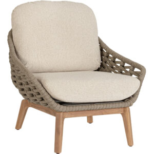 Bizzotto B&eacute;žovo-hněd&eacute; zahradn&iacute; křeslo Tamires