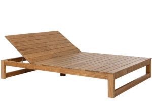 Bizzotto Dřevěn&eacute; zahradn&iacute; dvojleh&aacute;tko Honolulu