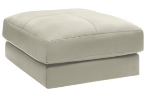 Bobochic Paris B&eacute;žov&aacute; kožen&aacute; podnožka Leonard 86 x 86 cm