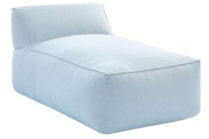 Bobochic Paris Světle modr&aacute; zahradn&iacute; leno&scaron;ka Riviera 135 cm