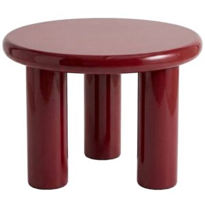 Jotex Tmavě červen&yacute; konferenčn&iacute; stolek TED 60 cm