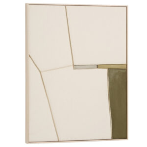 Kave Home Abstraktn&iacute; obraz Deravia 100 x 80 cm