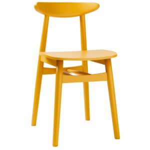 Micadoni Žlut&aacute; j&iacute;deln&iacute; židle Elie