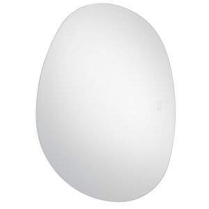 Nova Luce Z&aacute;věsn&eacute; zrcadlo s LED osvětlen&iacute;m Lorin 85 x 60 cm