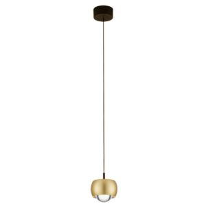 Nova Luce Zlat&eacute; z&aacute;věsn&eacute; LED světlo Conga 10 cm