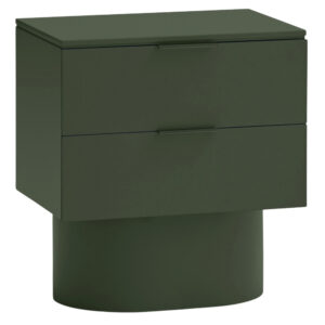 Teulat Zelen&yacute; lakovan&yacute; nočn&iacute; stolek Totem 50 x 37 cm