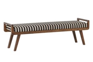 WOOOD Černob&iacute;l&aacute; lavice Valo 157 cm