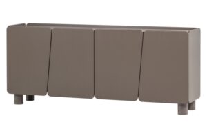 WOOOD Světle hněd&aacute; dřevěn&aacute; komoda Root 200 x 45 cm