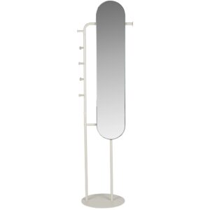Zuiver B&eacute;žov&eacute; kovov&eacute; stojac&iacute; zrcadlo VERO 179 cm
