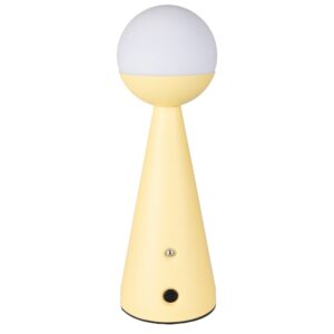 Zuiver Žlut&aacute; kovov&aacute; dob&iacute;jec&iacute; stoln&iacute; LED lampa BELLO