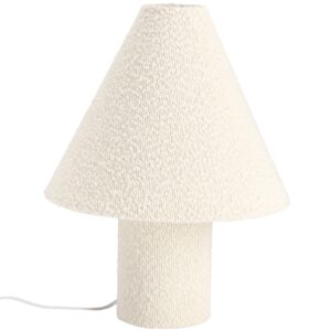 Bizzotto B&iacute;l&aacute; boucl&eacute; stoln&iacute; lampa Radha