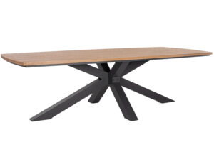 Bizzotto &Scaron;ed&yacute; hlin&iacute;kov&yacute; zahradn&iacute; stůl Zelmar 260 x 118 cm