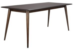 Dutchbone Tmavě hněd&yacute; dřevěn&yacute; j&iacute;deln&iacute; stůl ELROY 180 x 80 cm