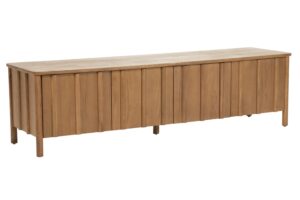 Eleonora Hněd&yacute; dubov&yacute; TV stolek Jake 183 x 47 cm