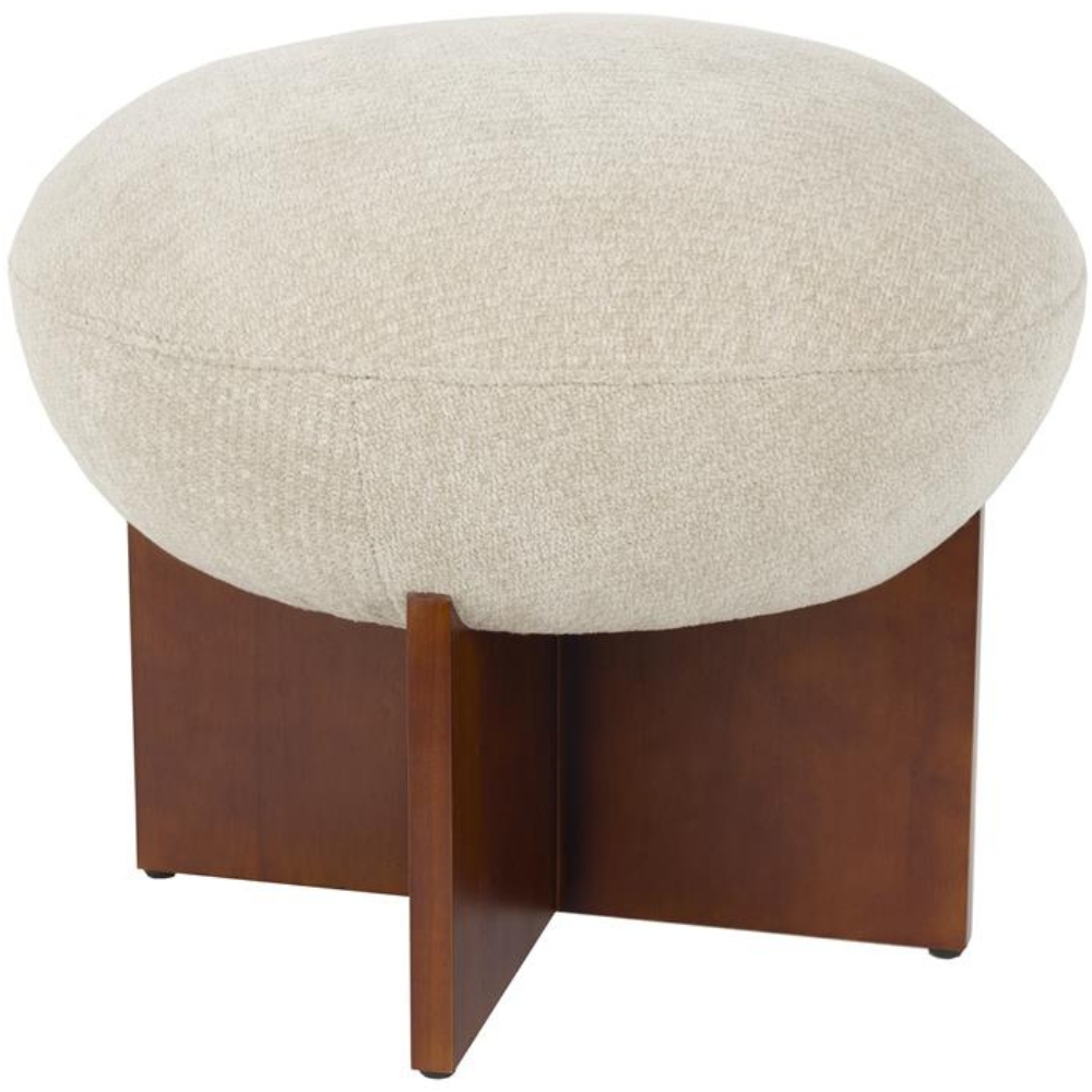 Housecraft Living Béžová čalouněná stolička Ufo 45 cm