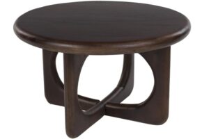 Housecraft Living Hněd&yacute; dřevěn&yacute; konferenčn&iacute; stolek Jani &oslash; 60 cm