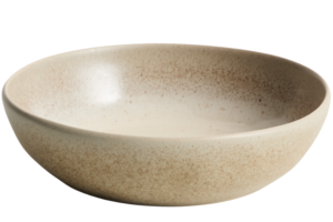 Kave Home B&eacute;žov&aacute; keramick&aacute; miska Sarel &Oslash;22 cm