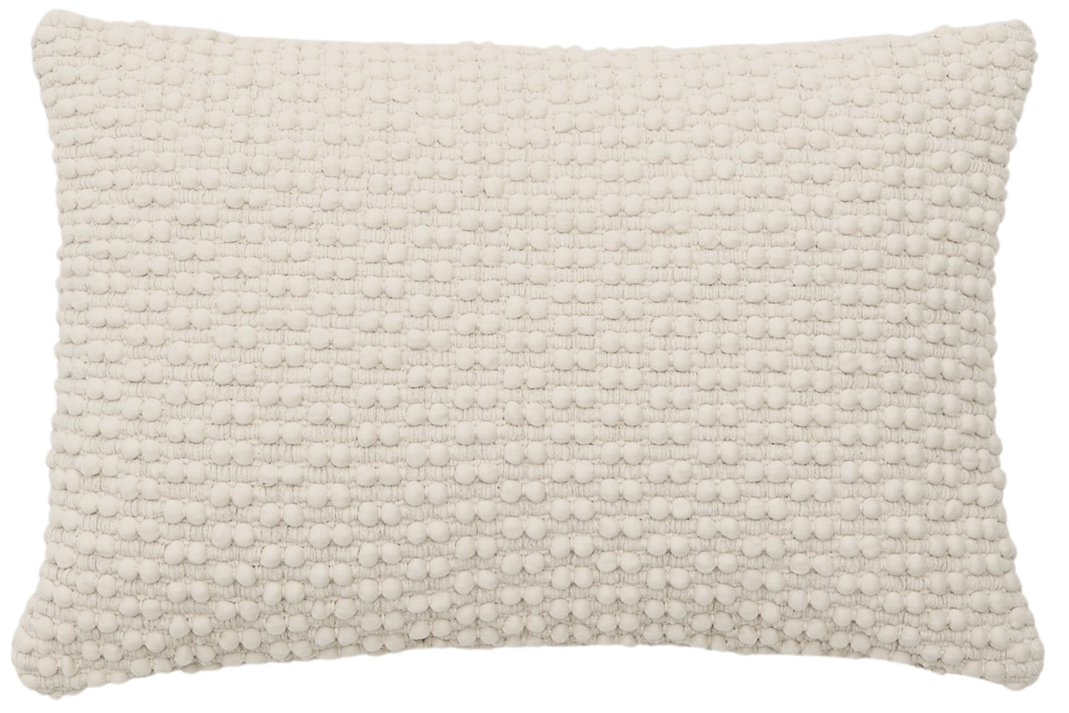 Kave Home Bílý povlak na polštář Mascarell 40 x 60 cm