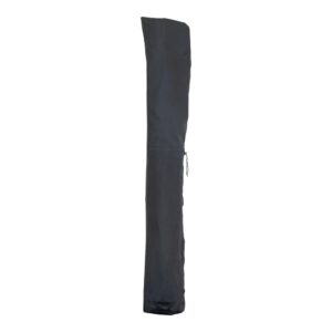 Nordic Living Čern&yacute; ochrann&yacute; obal na slunečn&iacute;k Lux 270 x 50/55 cm