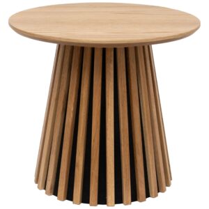 Nordic Living Dubov&yacute; odkl&aacute;dac&iacute; stolek Osaka 50 cm