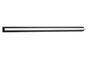 Nova Luce Čern&eacute; kovov&eacute; n&aacute;stěnn&eacute; LED světlo Endo 82 cm