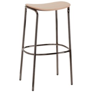 SCAB Dubov&aacute; barov&aacute; židle Trick Wood 75 cm s černou podnož&iacute;