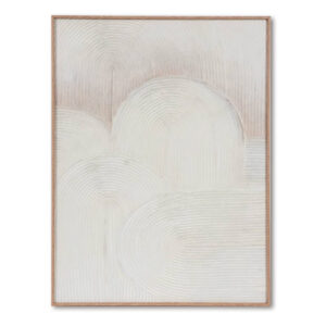 Somcasa B&eacute;žov&yacute; abstraktn&iacute; obraz Kares 80 x 60 cm